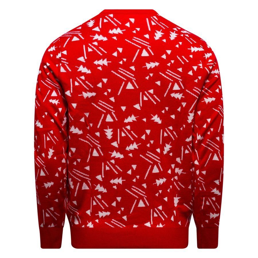 Liverpool Christmas Jumper Retro - Red/White - Men's-SoccerKits Hub | Buy Soccer Jerseys Online